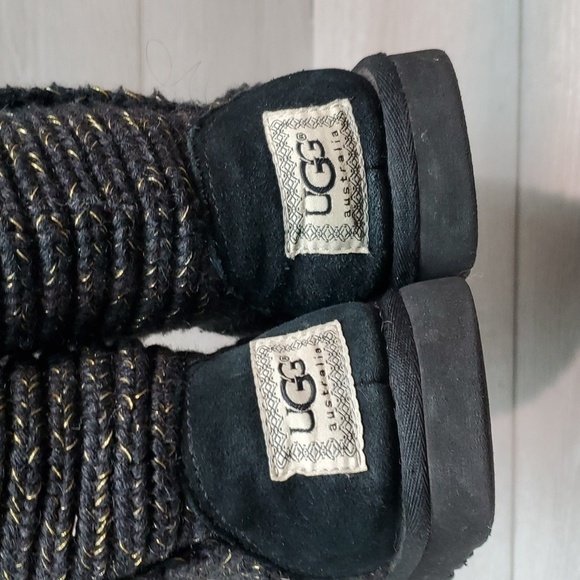 Ugg Australia Women 1876 Sweater Cardi 3 buttons Boots shoes sz 6 - Picture 6 of 10